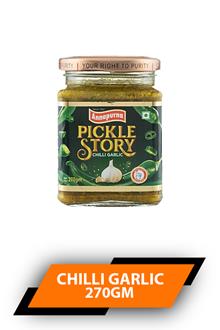 Annapurna Chilli Garlic Pickle 270gm